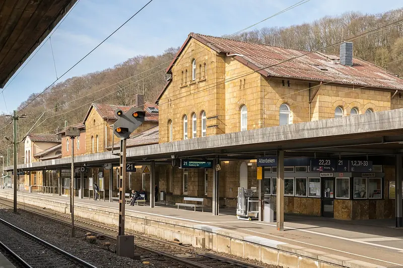  - Railway Station in Germany, Germany
