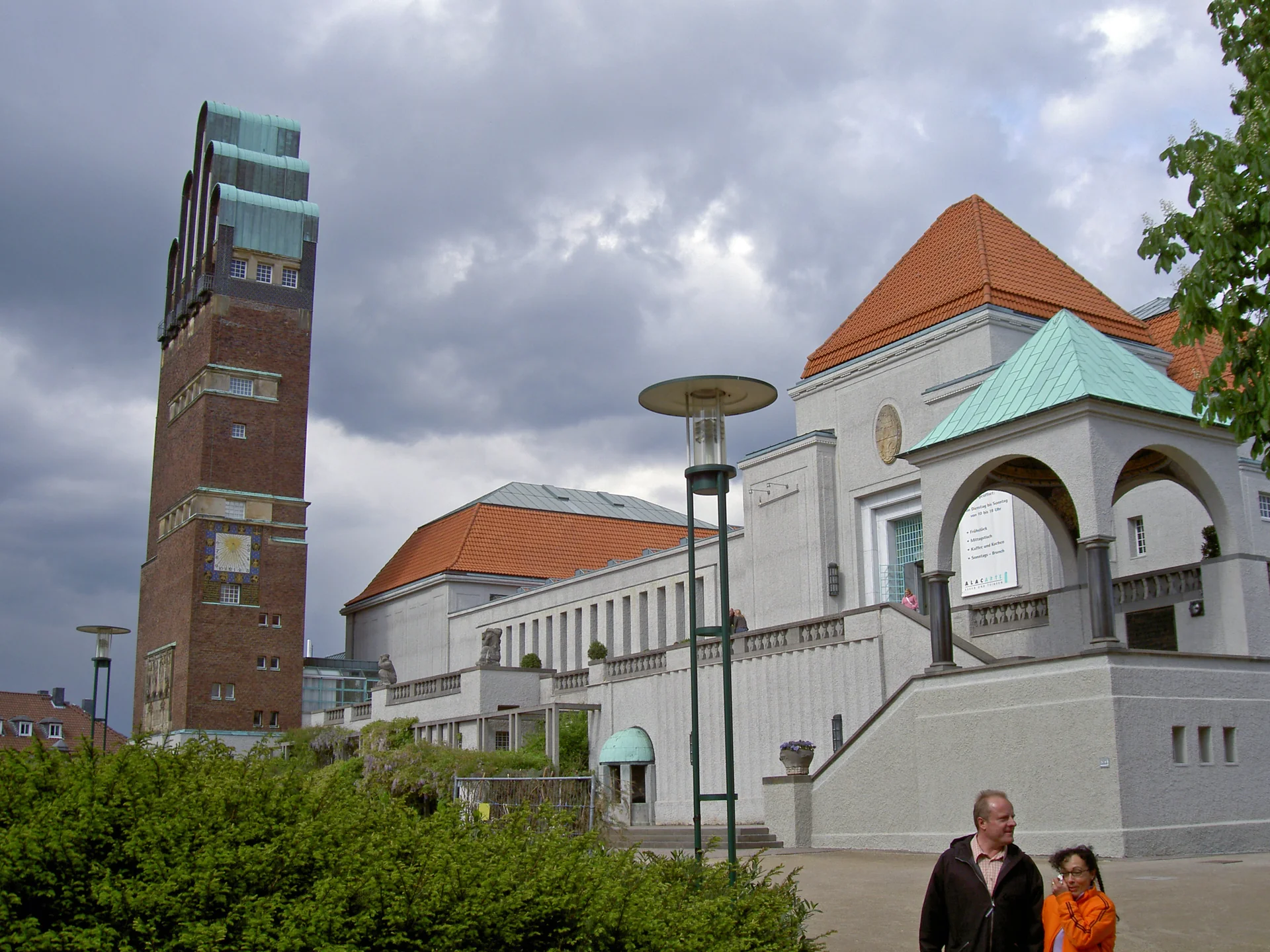 Artists Colony in Darmstadt - cultural site in Hesse, Germany