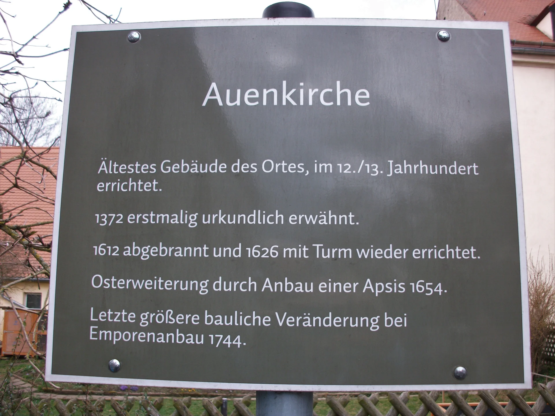 Auenkirche - cultural site in Berlin, Germany