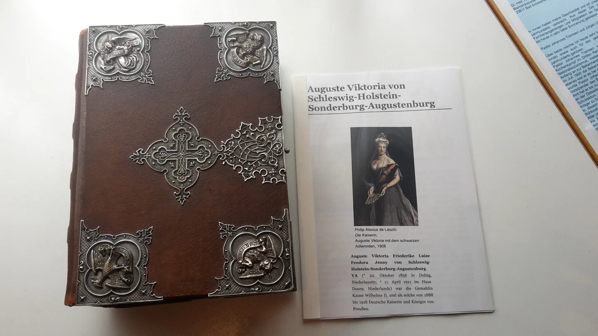 Aukrug church - cultural site in Schleswig-Holstein, Germany