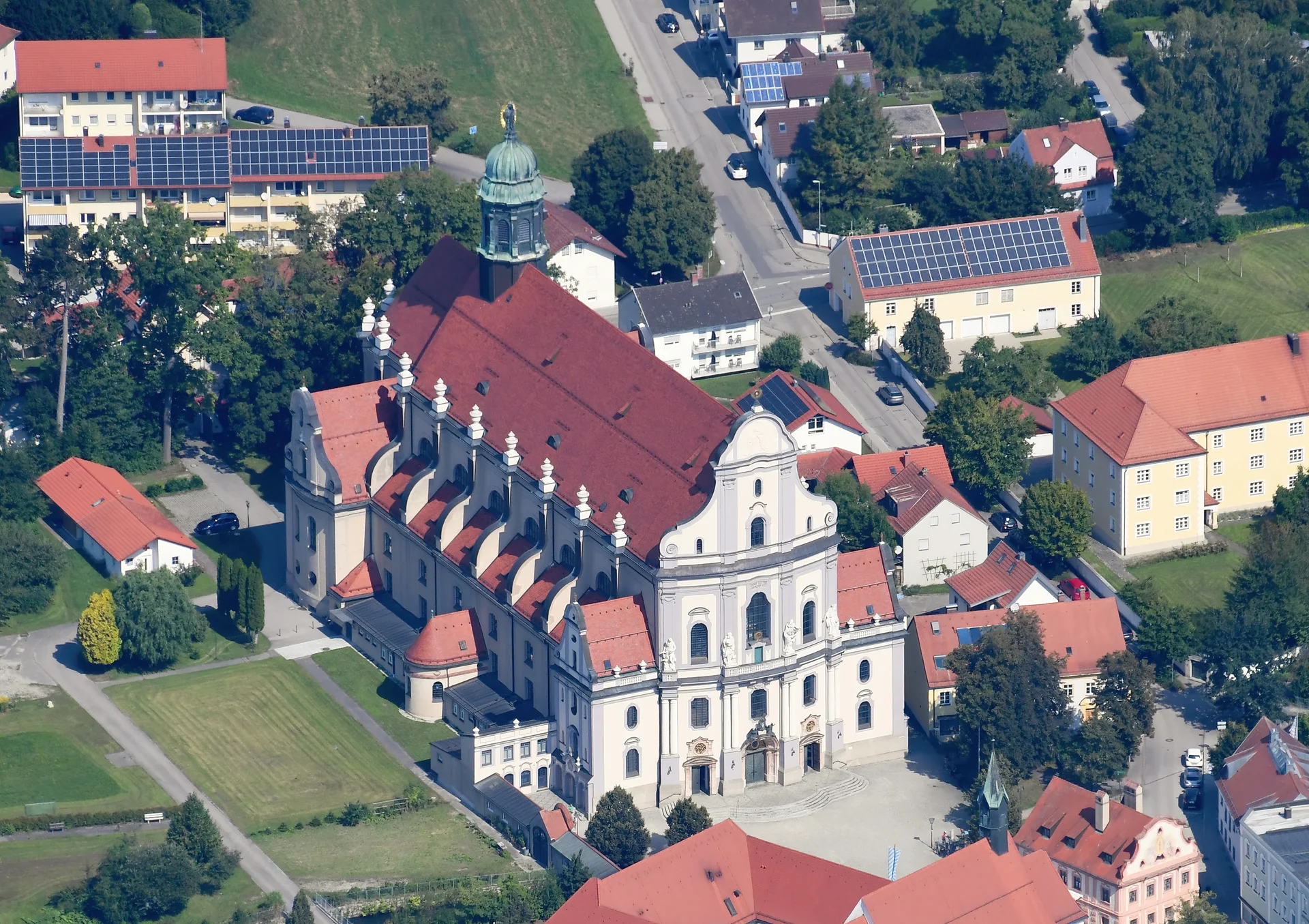 Basilica of St. AnnAltötting - cultural site in Bavaria, Germany