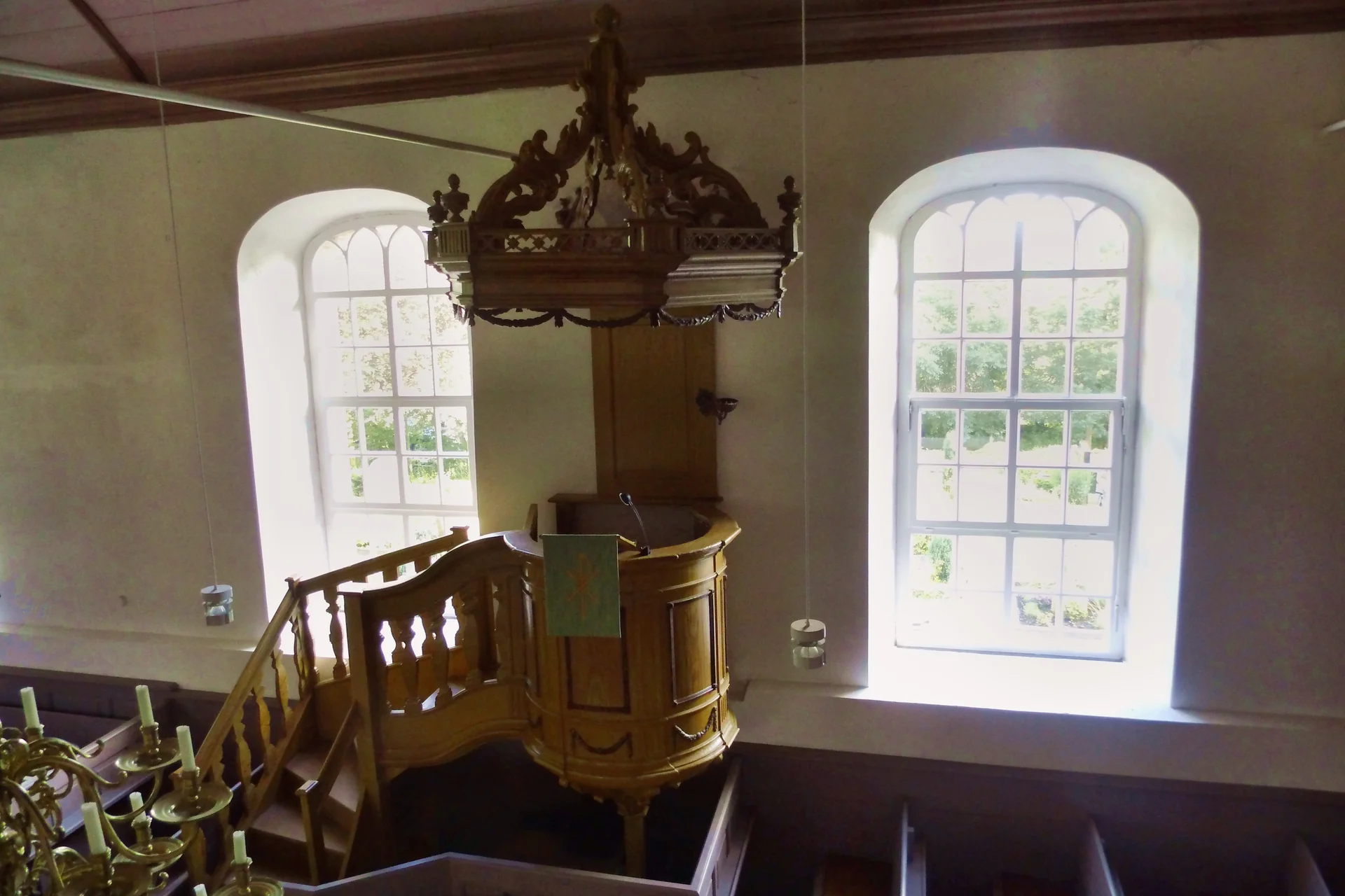 Berdum church - cultural site in Lower Saxony, Germany