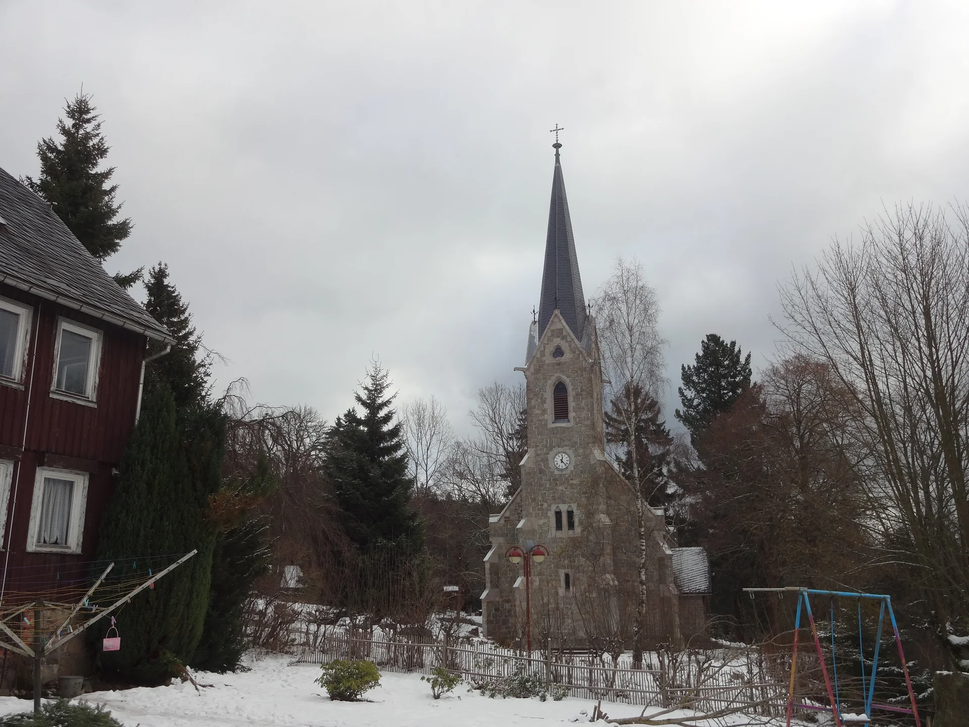 Bergkirche Schierke - cultural site in Saxony-Anhalt, Germany