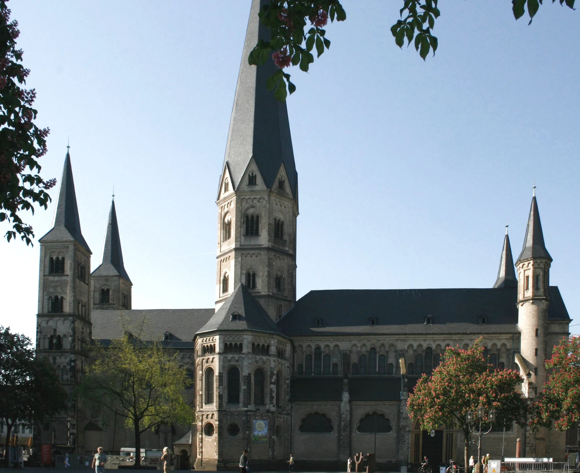 Bonn Minster - cultural site in North Rhine-Westphalia, Germany