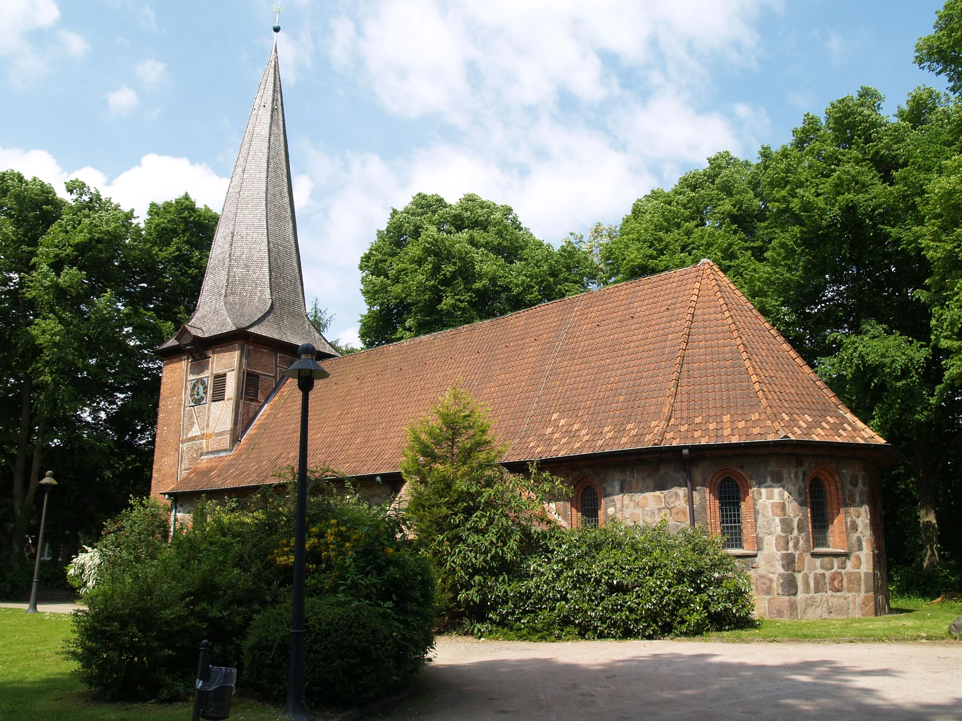 Church Alt-Rahlstedt - cultural site in Hamburg, Germany