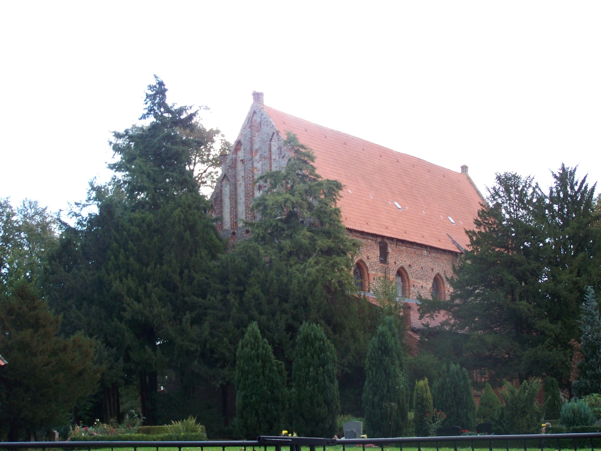 church Behrenhoff - cultural site in Mecklenburg-Vorpommern, Germany