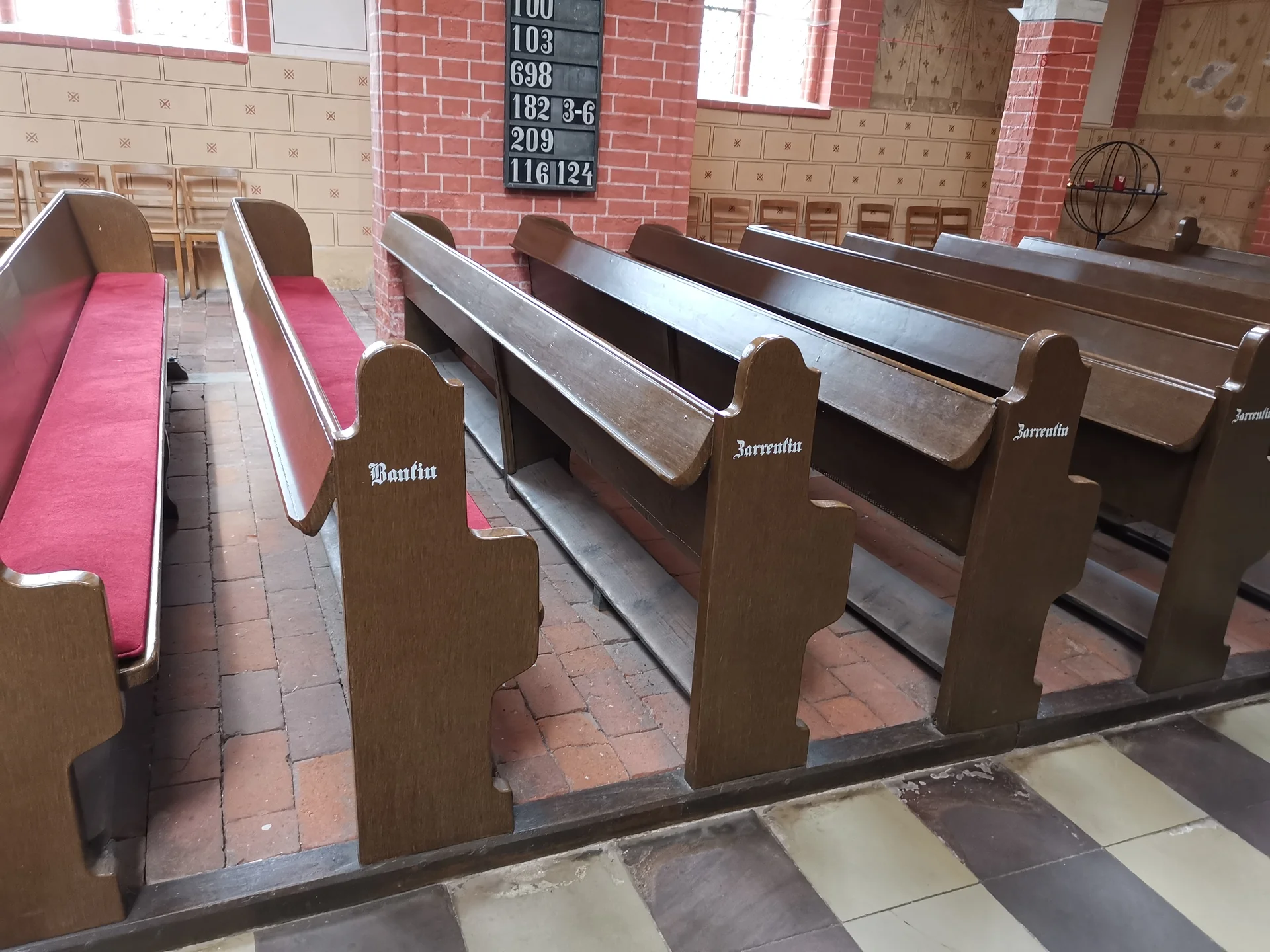 Church in Zarrentin - cultural site in Schleswig-Holstein, Germany