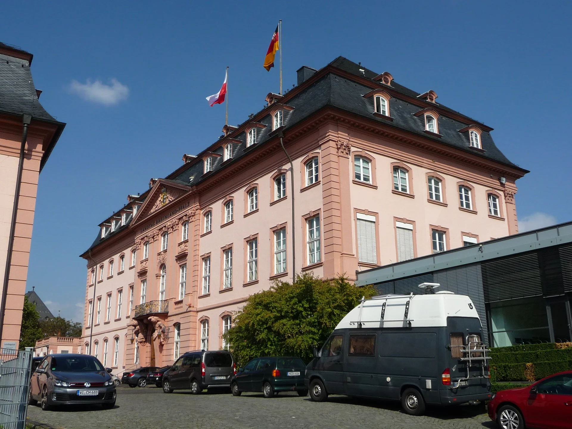 Deutschhaus Mainz - cultural site in Hesse, Germany