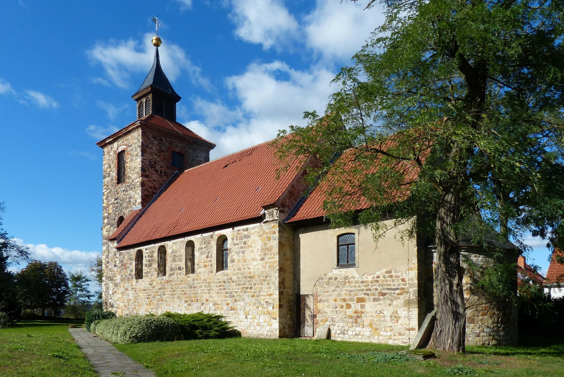 Dorfkirche Woltersdorf - cultural site in Brandenburg, Germany