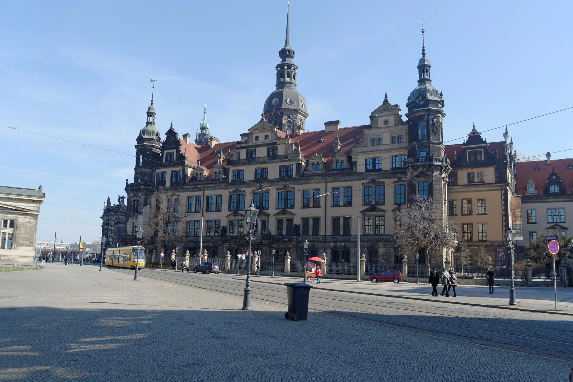 Dresden Castle - cultural site in Saxony, Germany