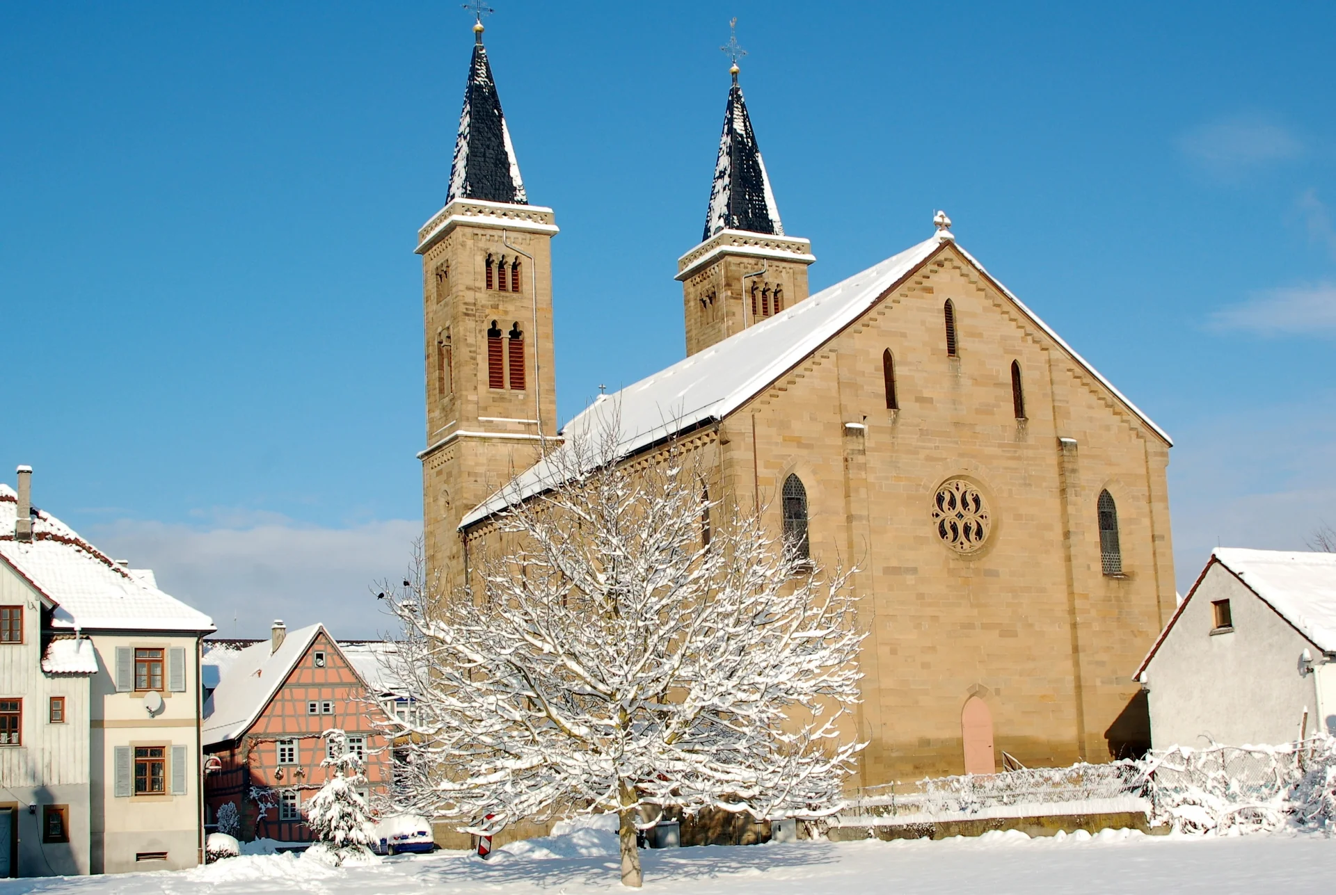 Evangelische Kirche (Zaisenhausen) - cultural site in Baden-Württemberg, Germany