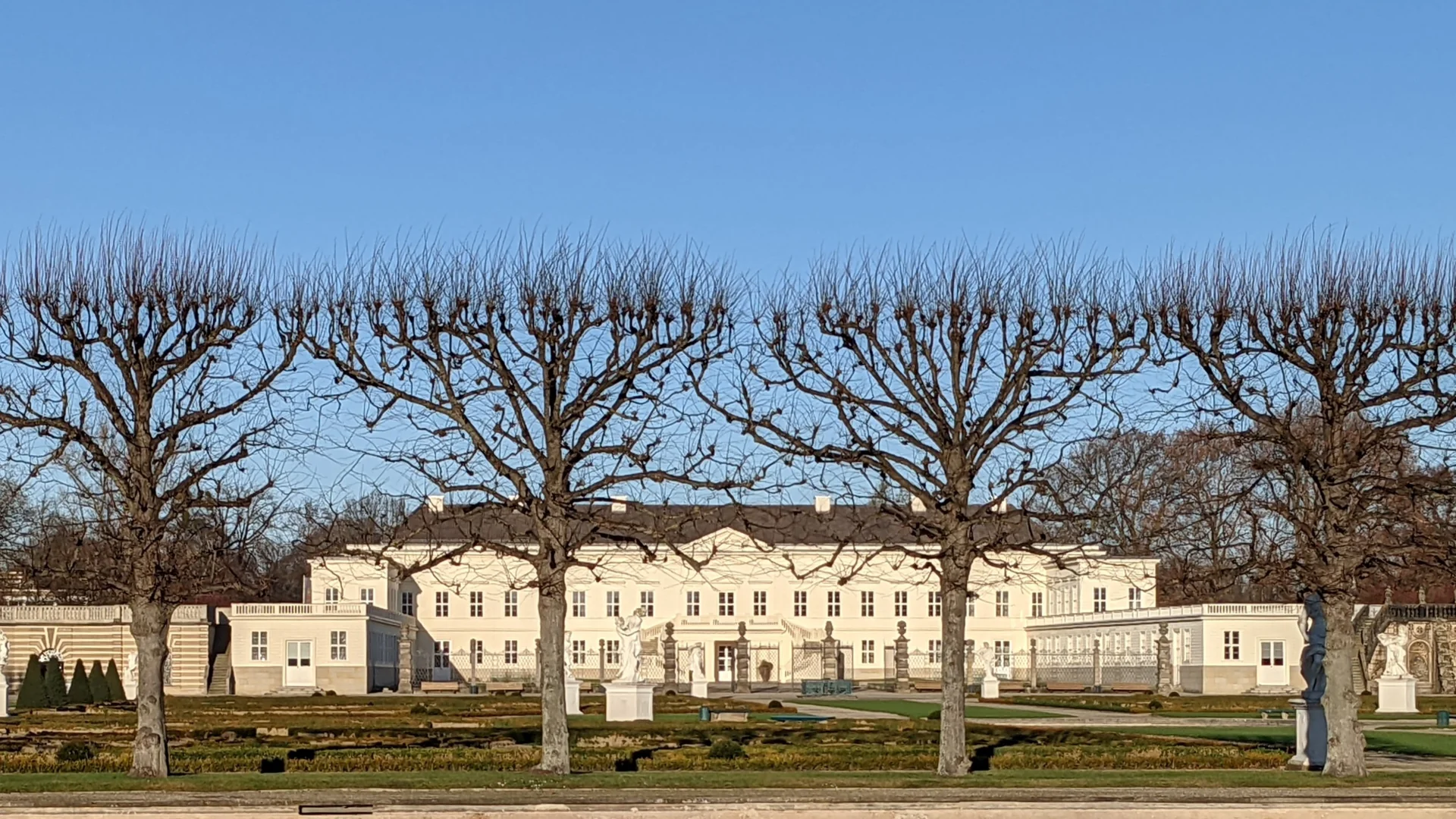 Herrenhausen Palace - cultural site in Lower Saxony, Germany
