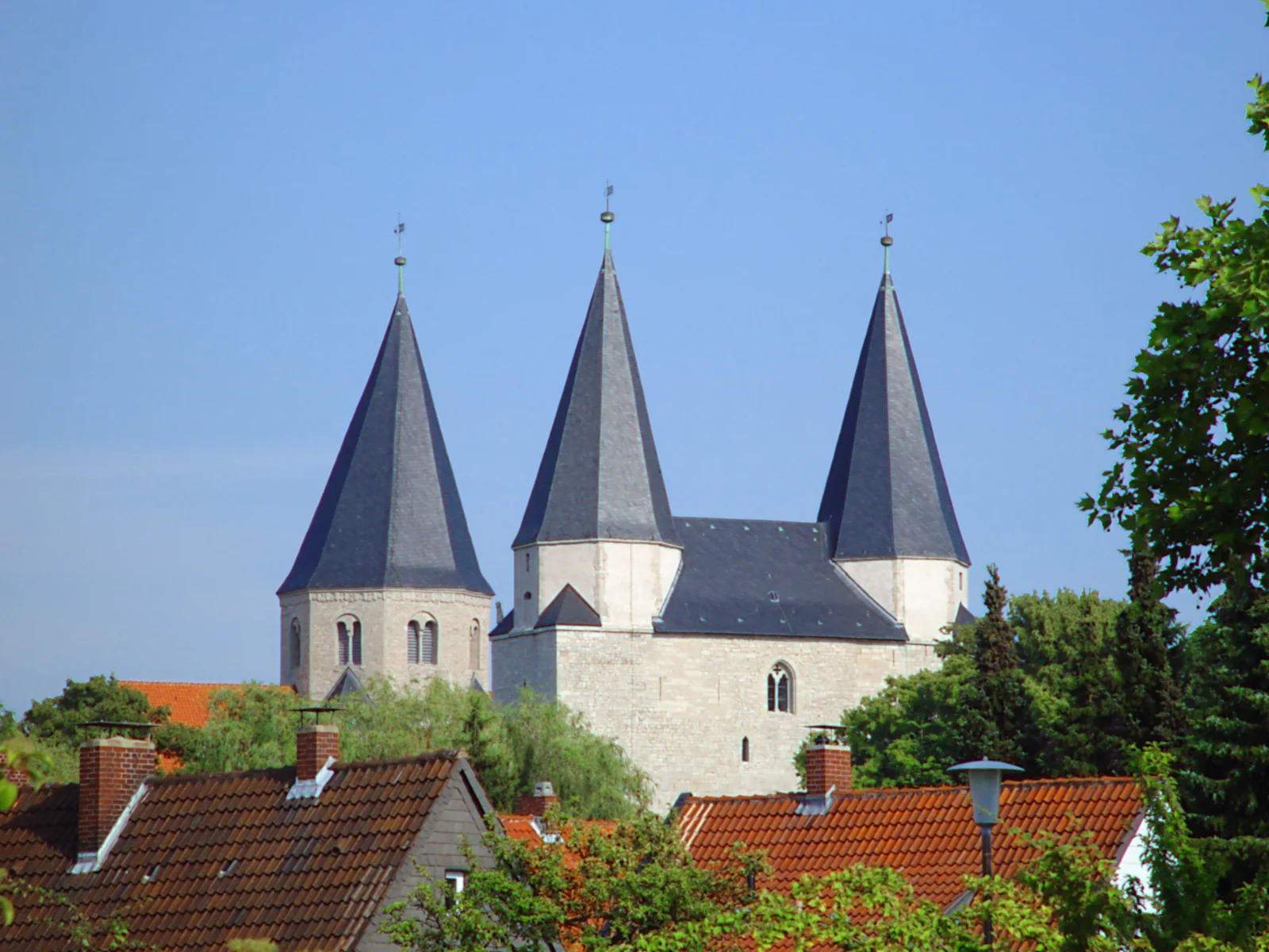 Imperial cathedral of Königslutter - cultural site in Saxony-Anhalt, Germany