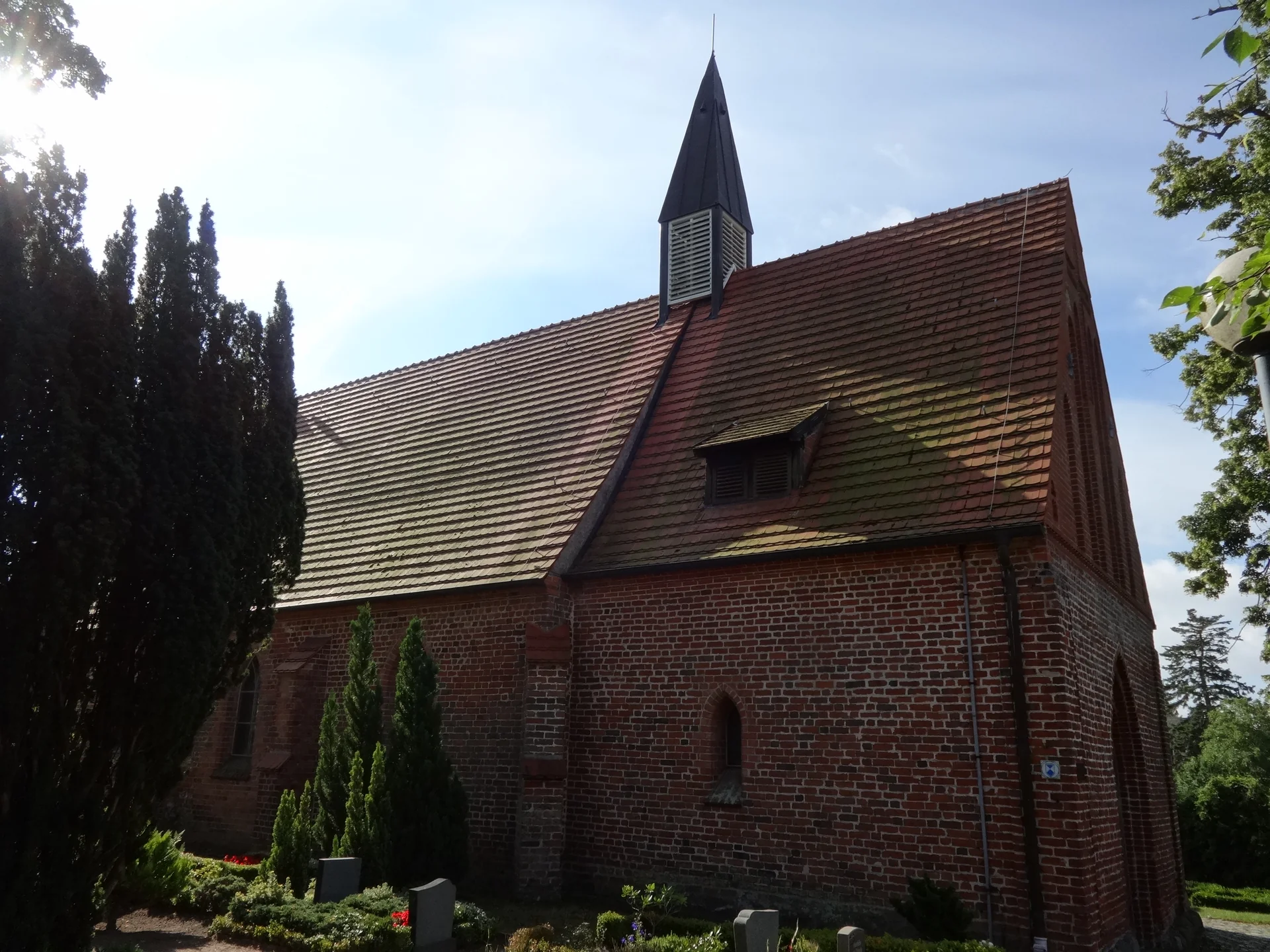 Kirche Katzow - cultural site in Mecklenburg-Vorpommern, Germany