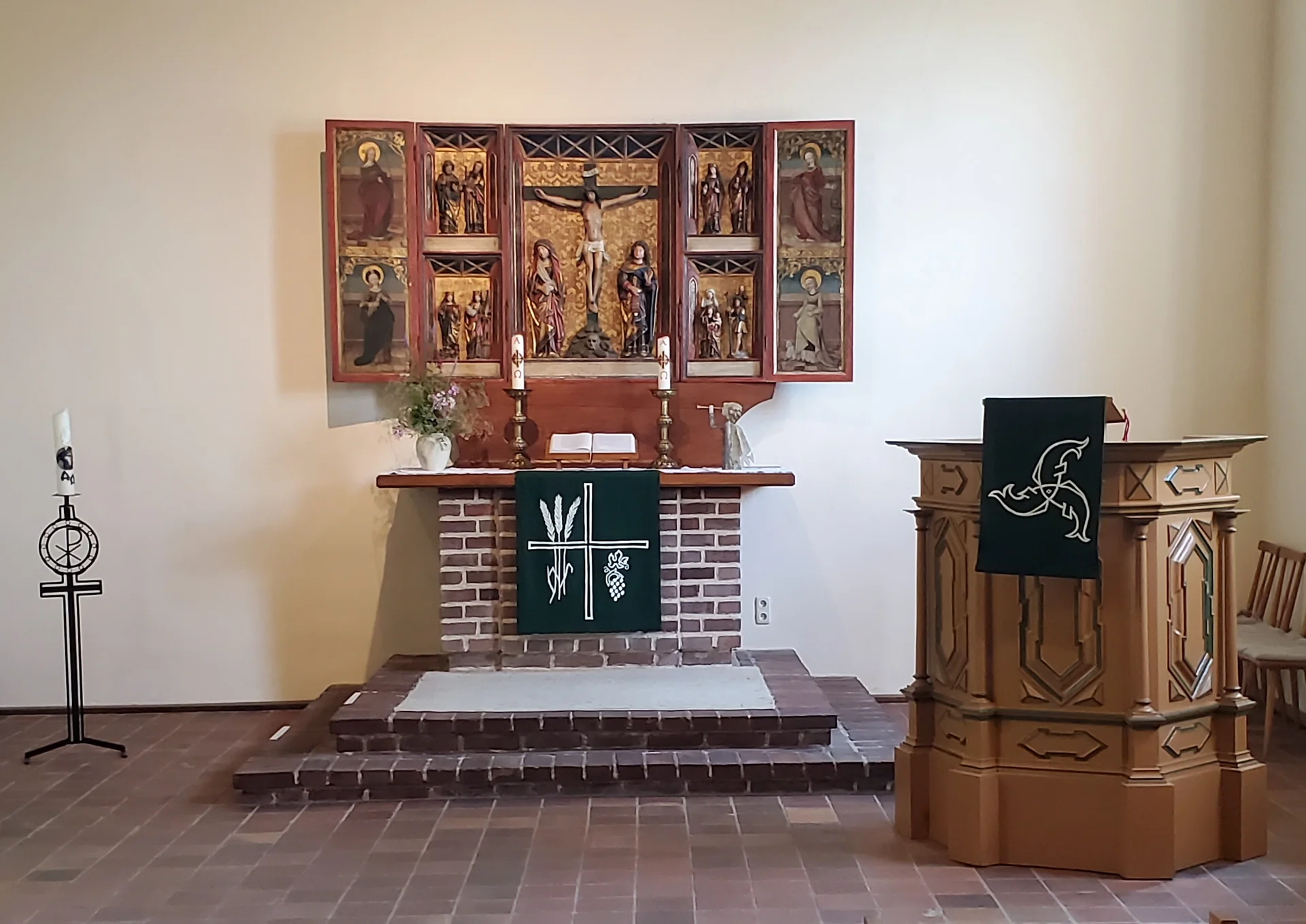 Koserow church - cultural site in Mecklenburg-Vorpommern, Germany