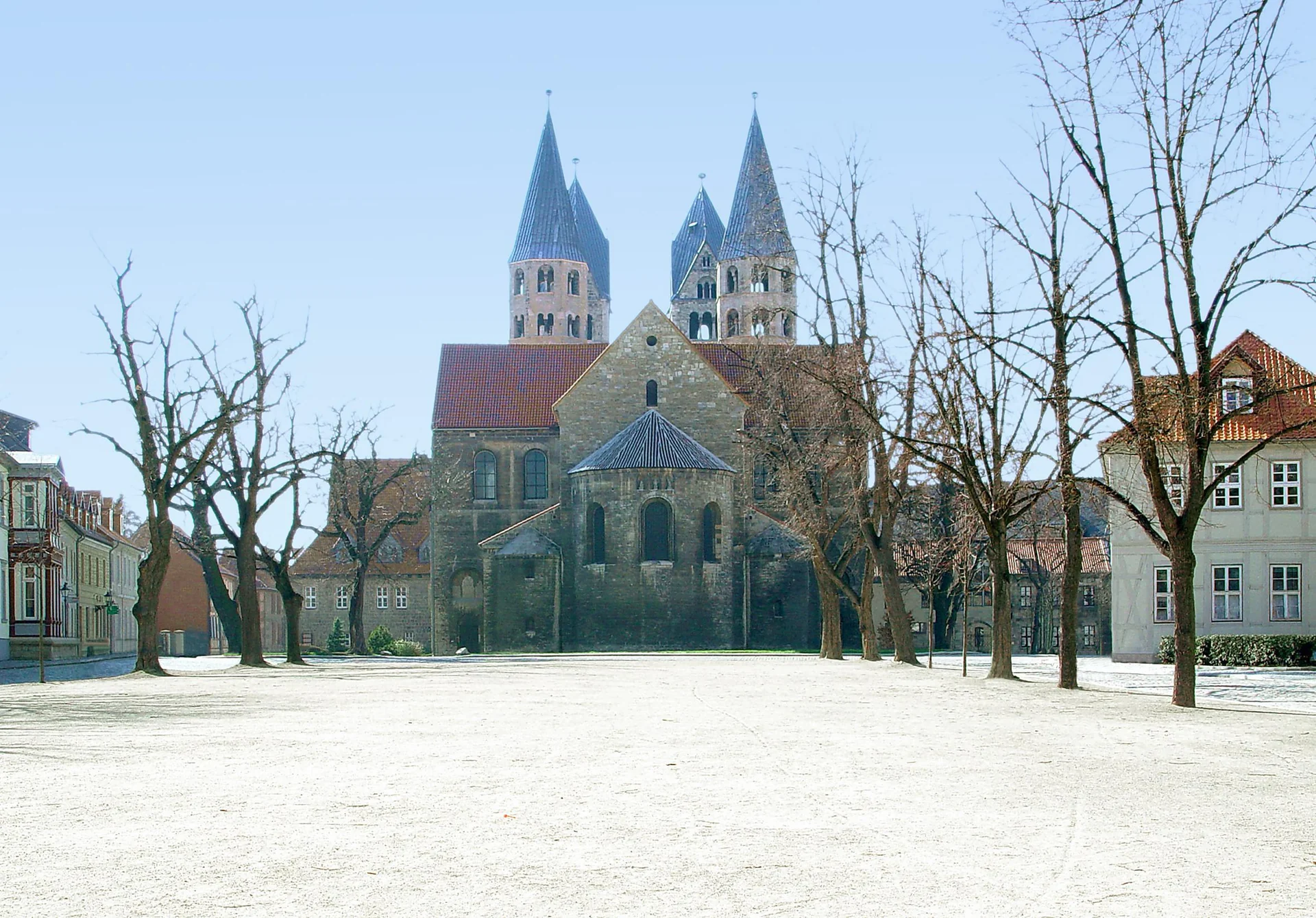 Liebfrauenkirche Halberstadt - cultural site in Saxony-Anhalt, Germany