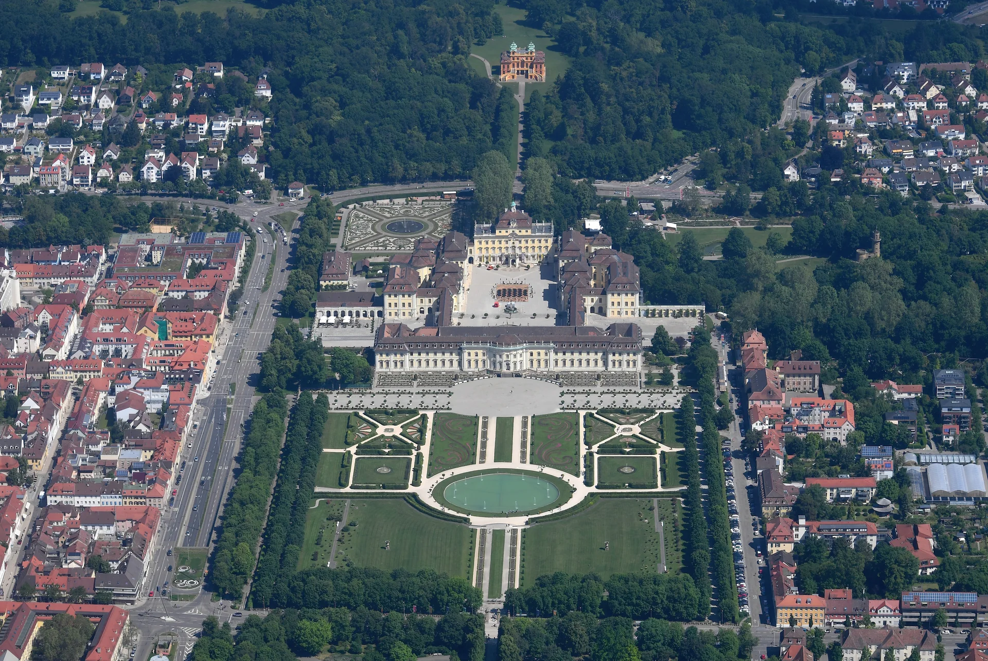 Ludwigsburg Palace - cultural site in Baden-Württemberg, Germany
