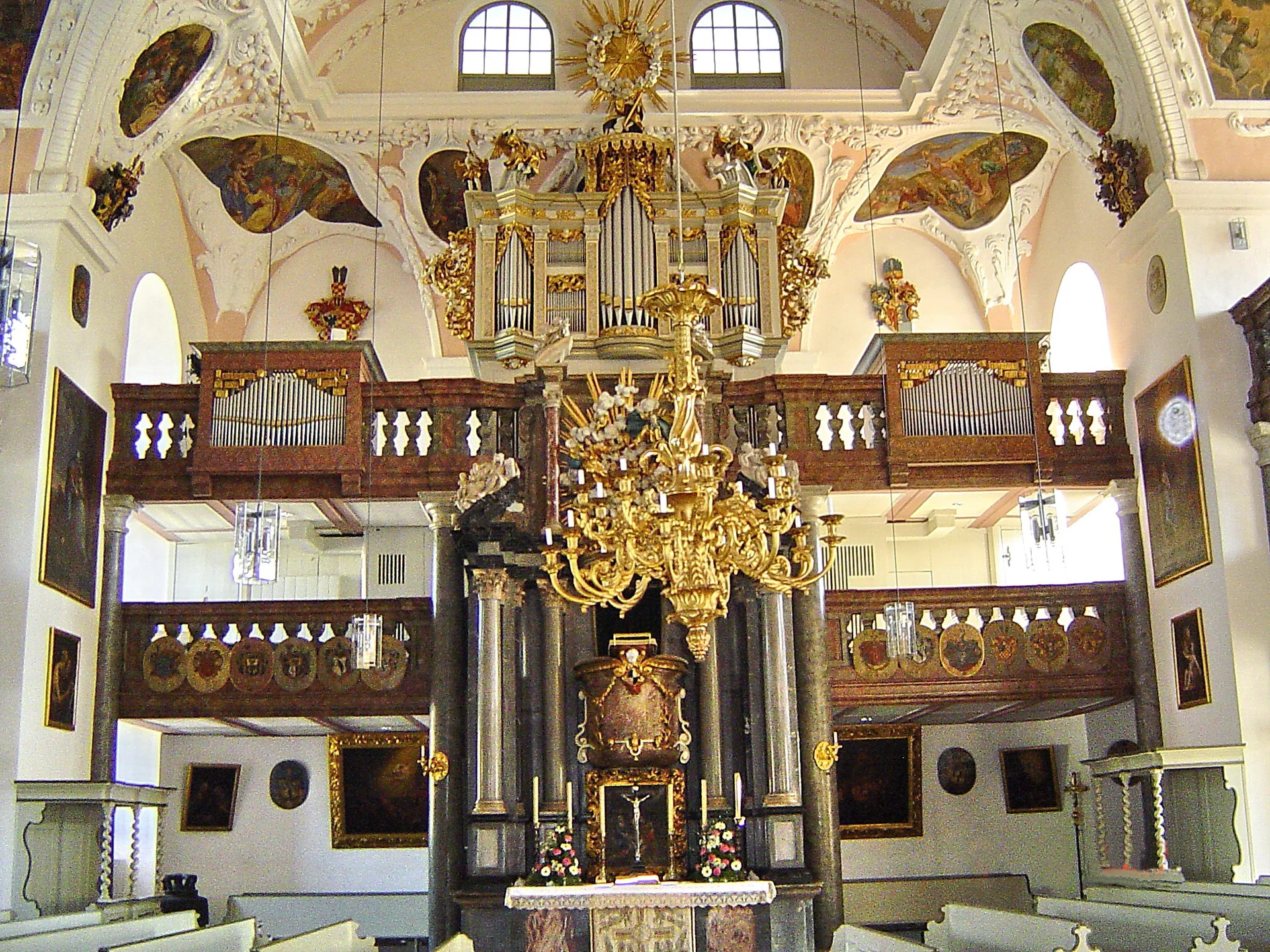 Ordenskirche St. Georgen - cultural site in Bavaria, Germany
