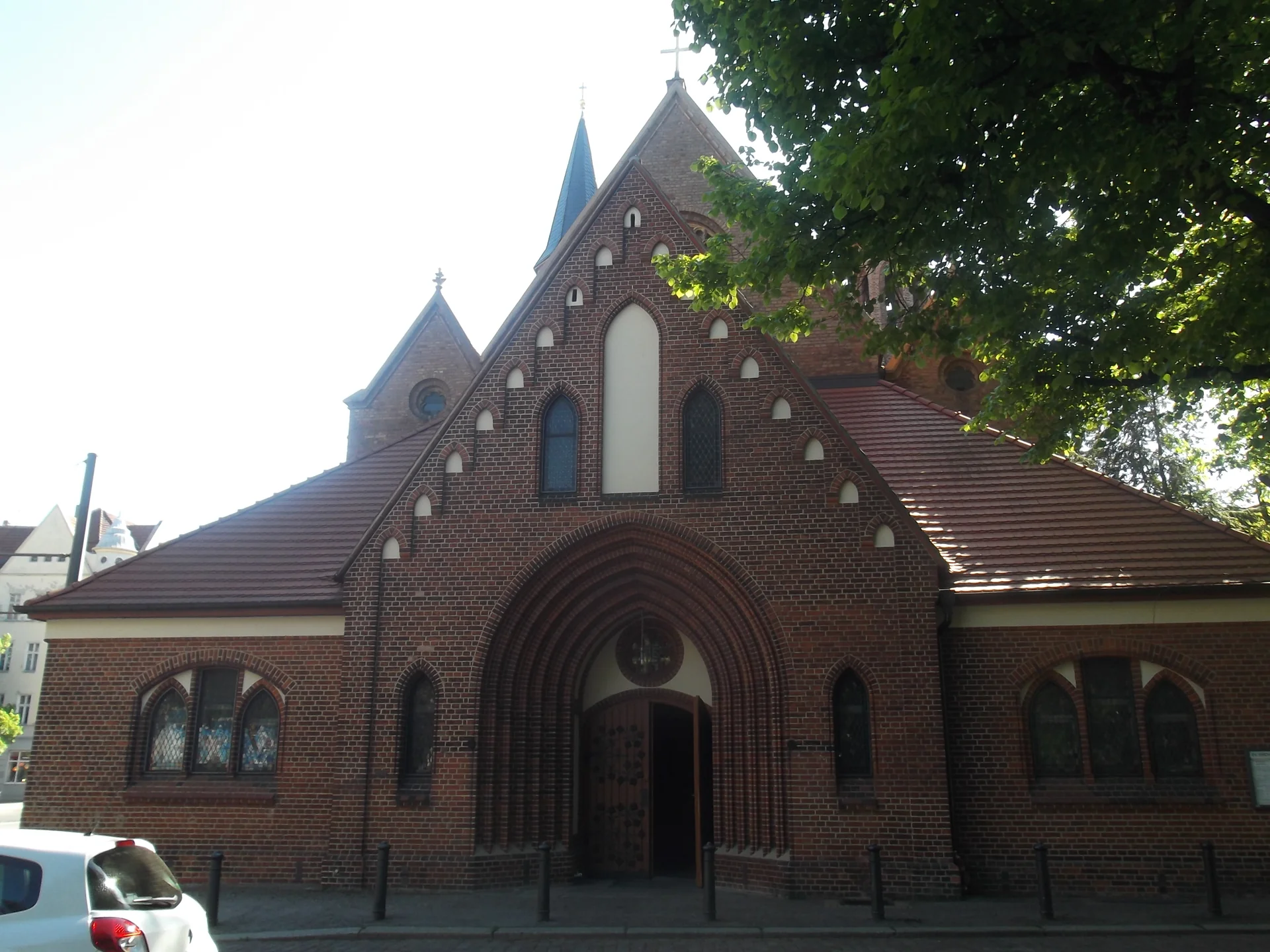 Pankow village church - cultural site in Berlin, Germany
