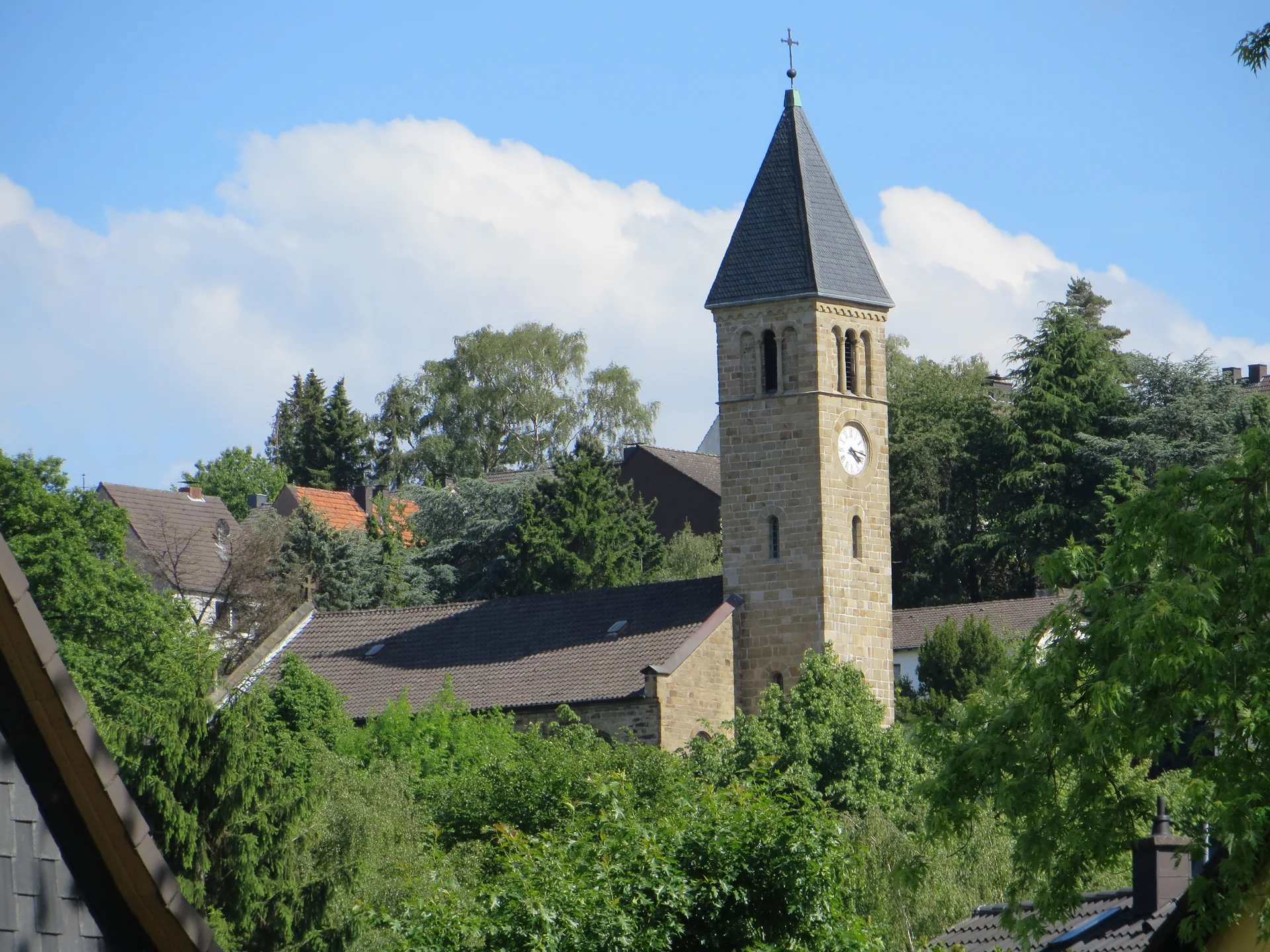 Protestant church Rüdinghausen - cultural site in North Rhine-Westphalia, Germany