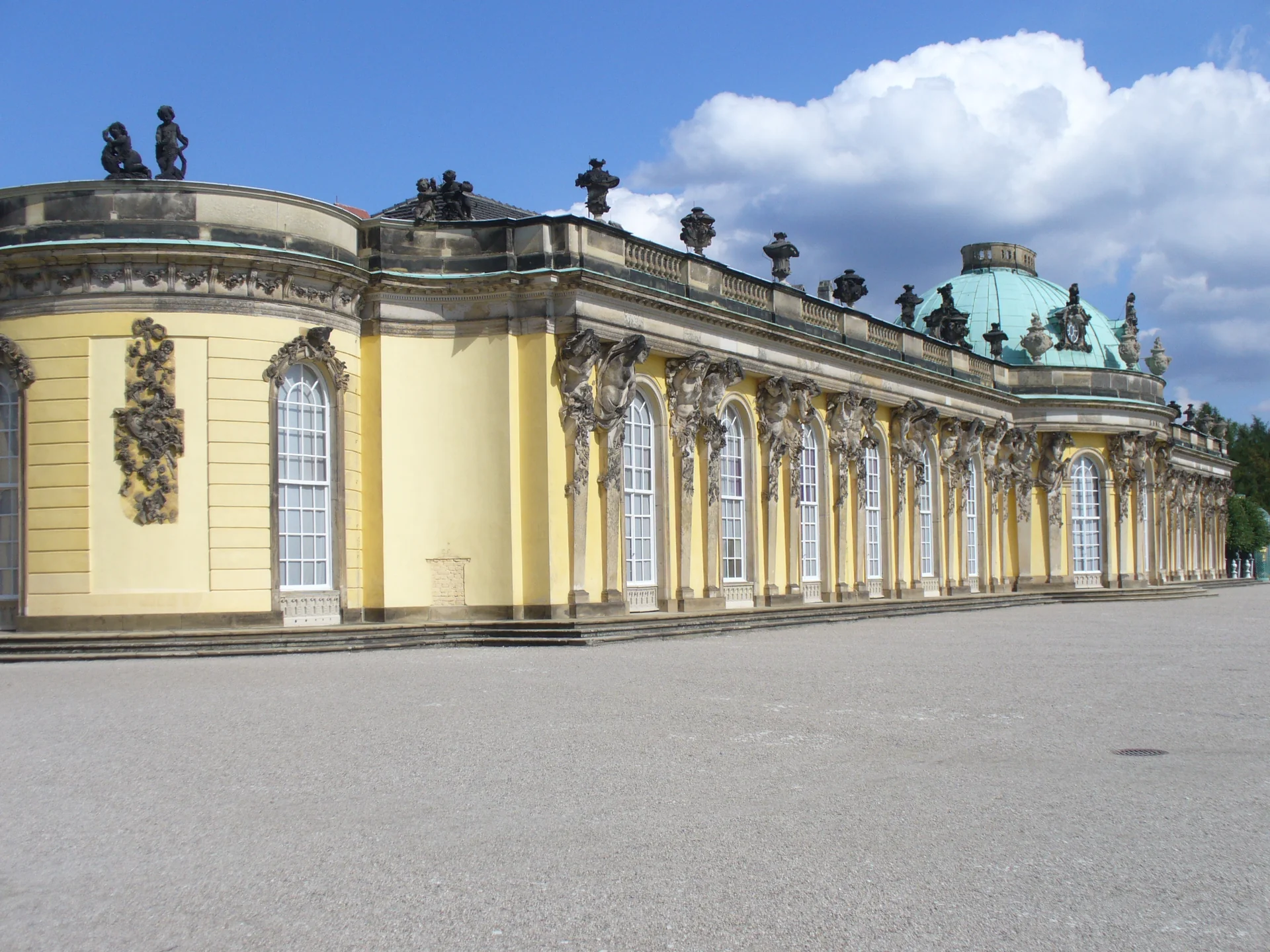 Sanssouci Palace - cultural site in Brandenburg, Germany