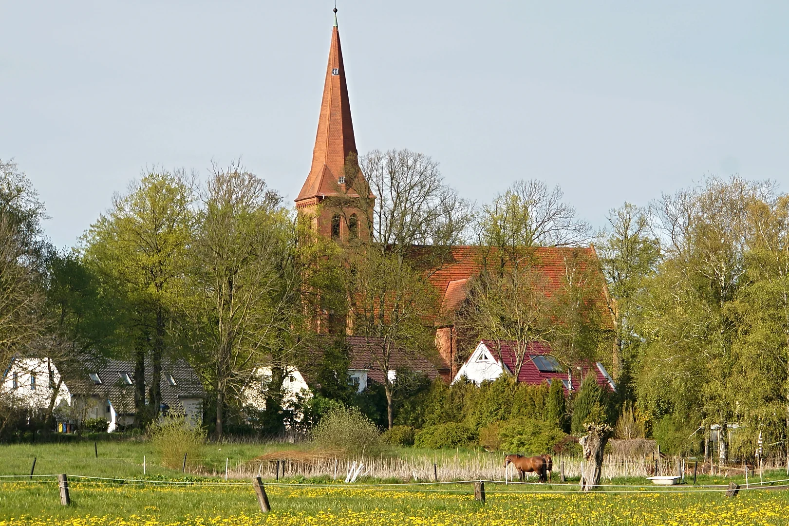 St. Katharina und St. Laurentius Kirche zu Rostock-Toitenwinkel - cultural site in Mecklenburg-Vorpommern, Germany