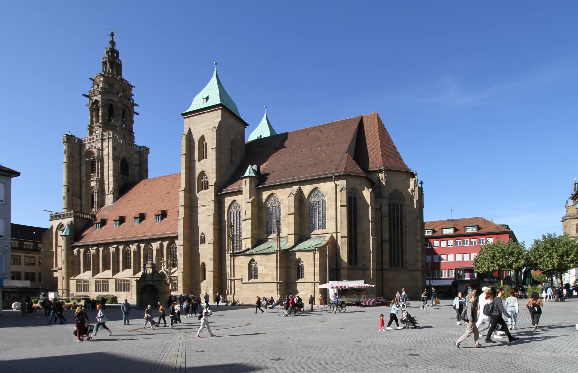 St. Kilians Church - cultural site in Baden-Württemberg, Germany
