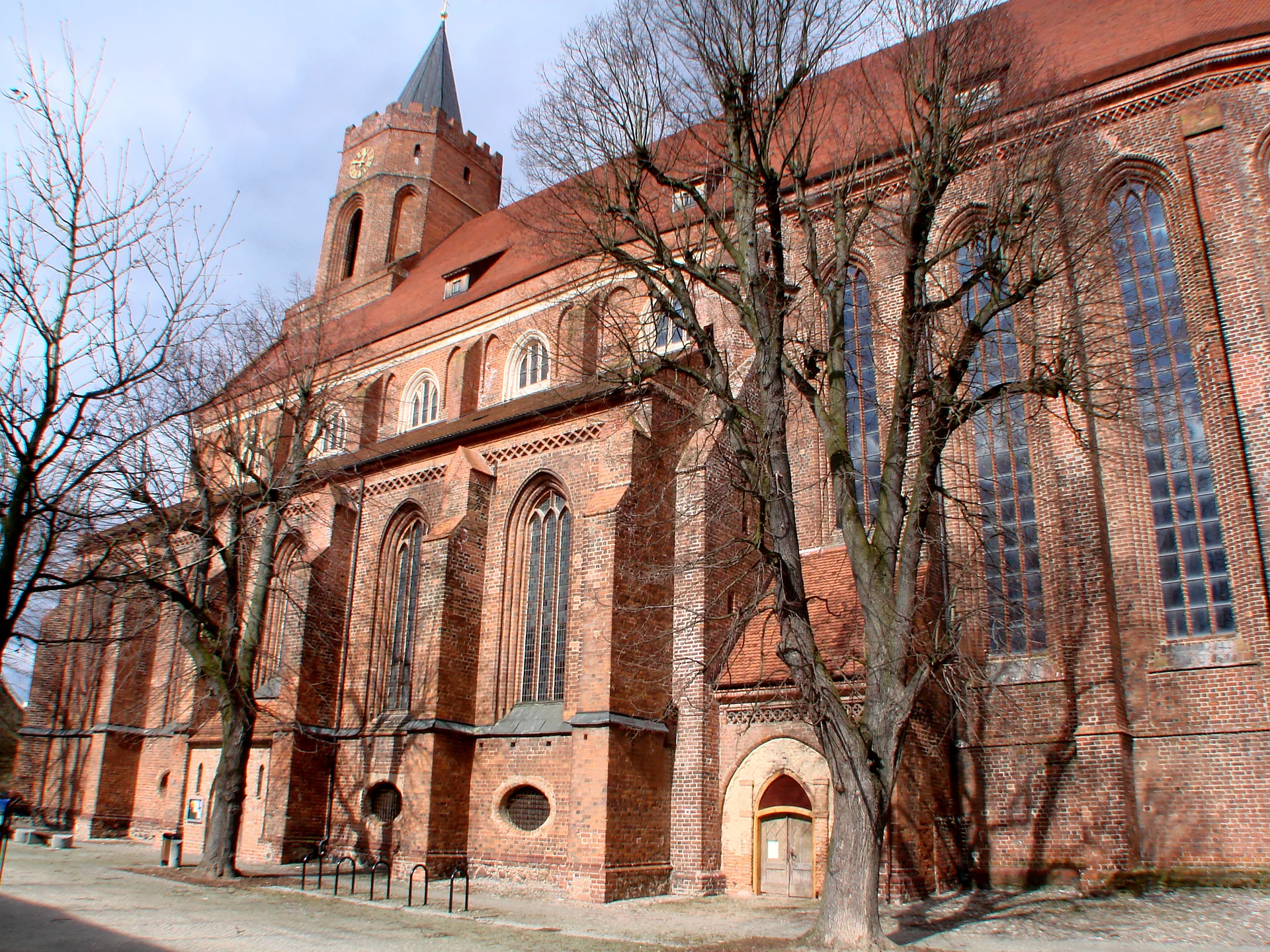 St.Marys church Beeskow - cultural site in Brandenburg, Germany