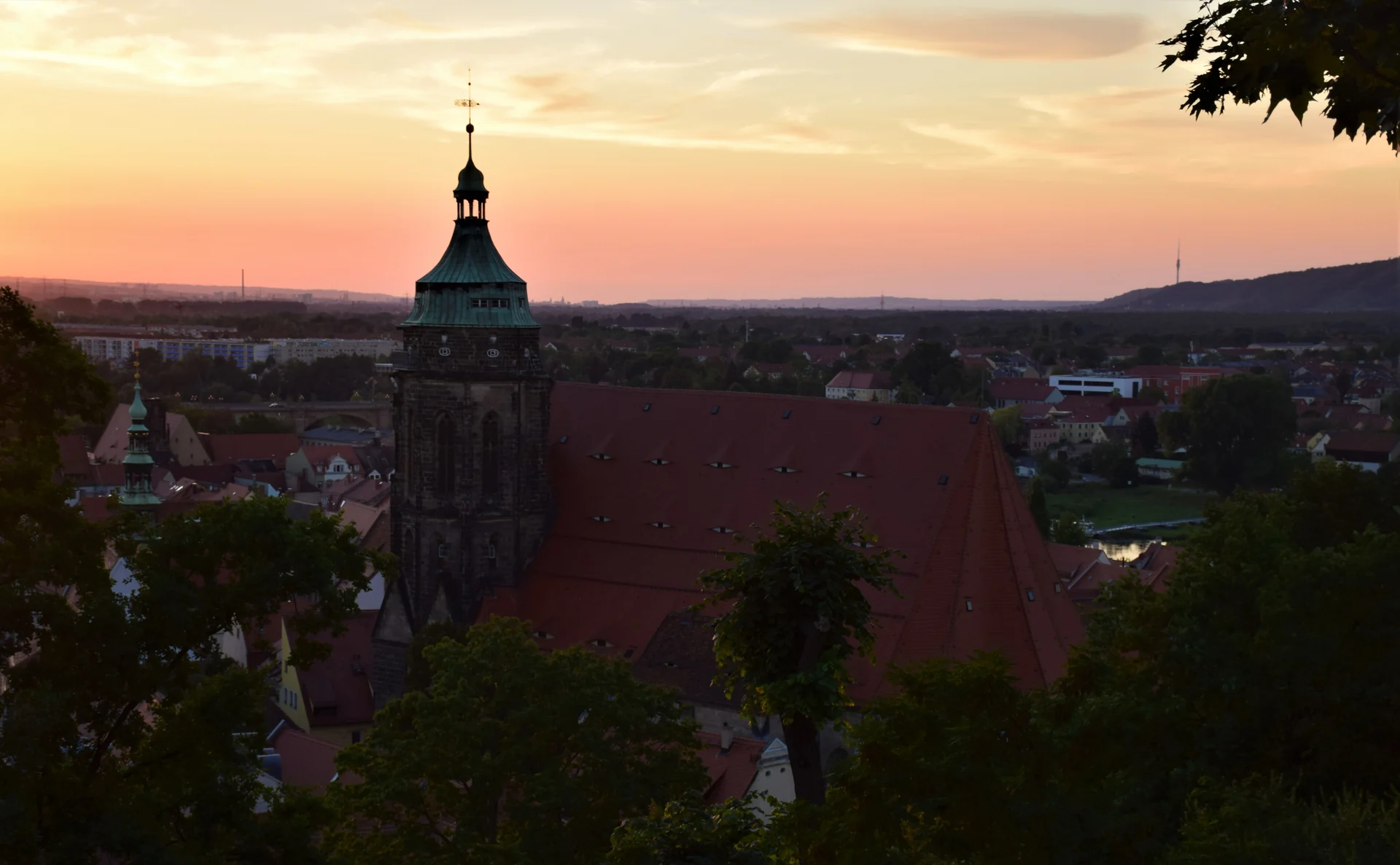 St. Marys ChurchPirna - cultural site in Saxony, Germany