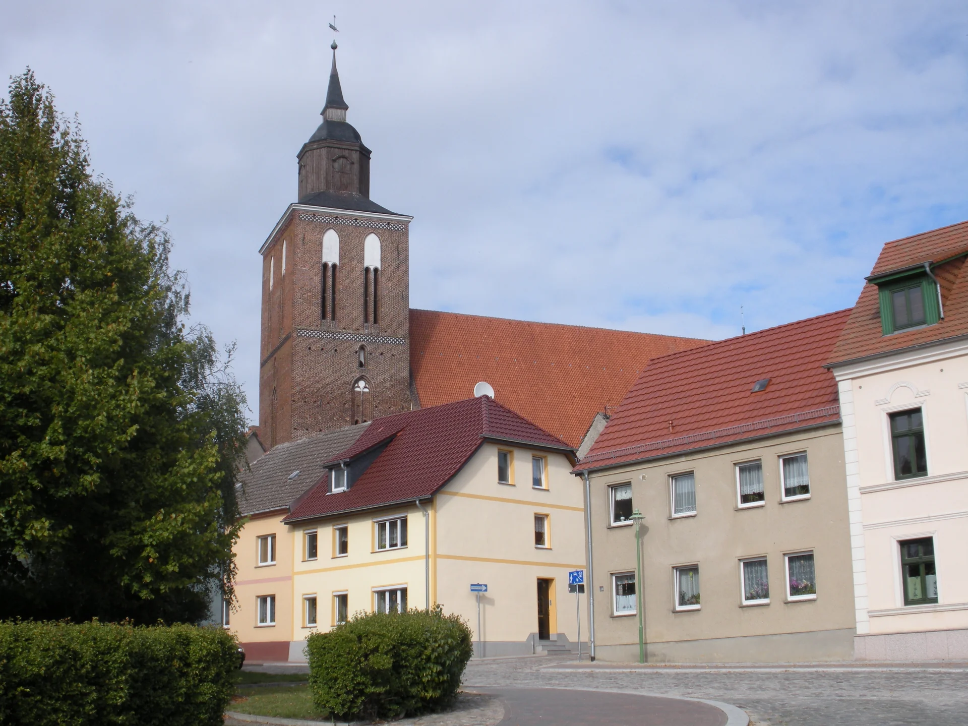 St.-Peter-Kirche in Altentreptow - cultural site in Mecklenburg-Vorpommern, Germany