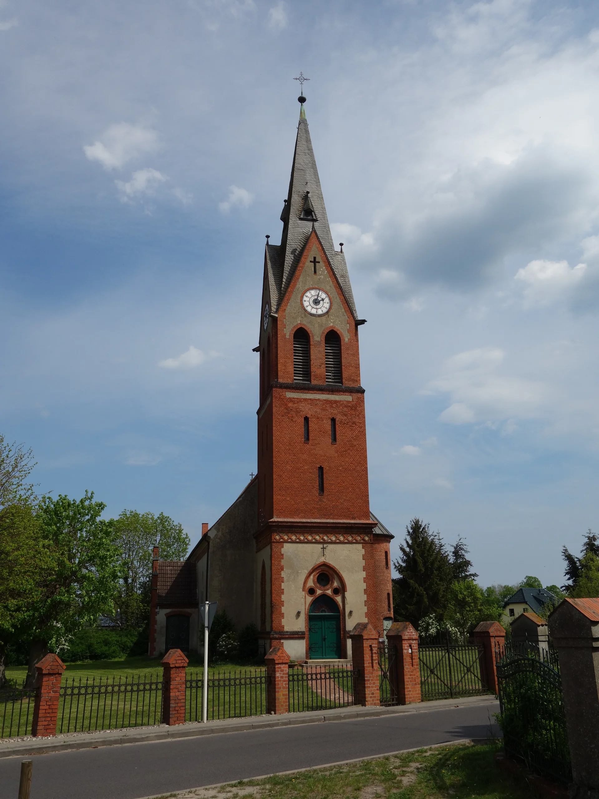 Village church Hammelspring - cultural site in Brandenburg, Germany