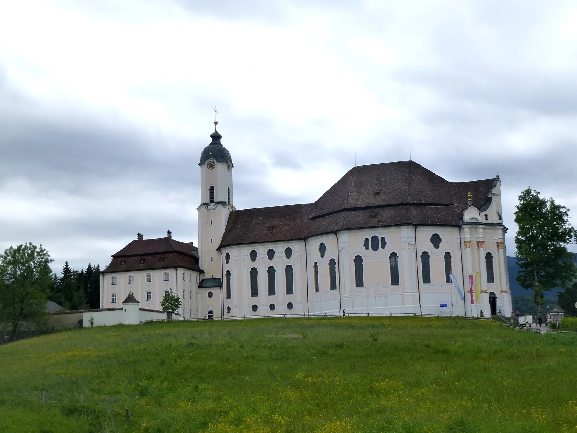 Wieskirche - cultural site in Bavaria, Germany
