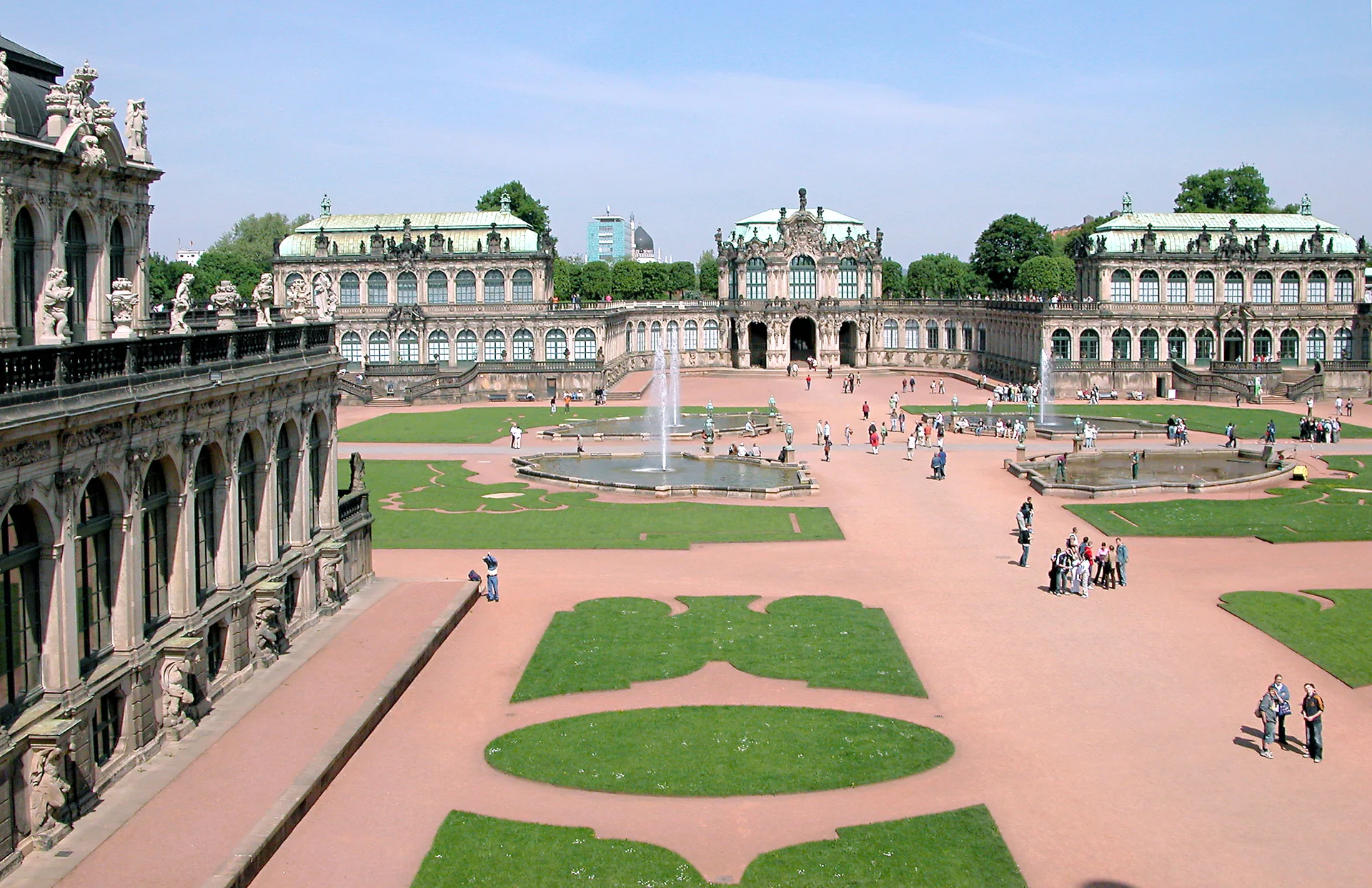 Zwinger - cultural site in Saxony, Germany